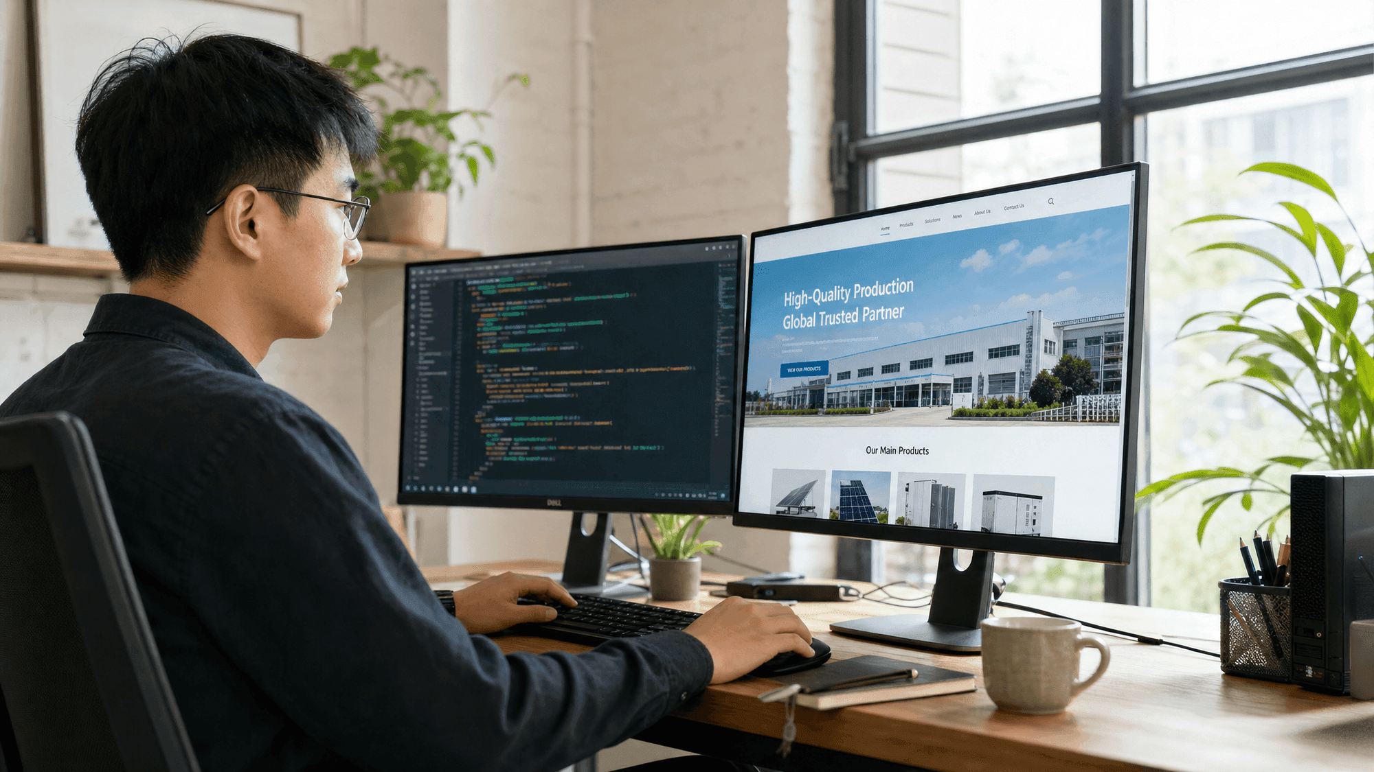 Website development stack selection for a Chinese brand selling overseas
